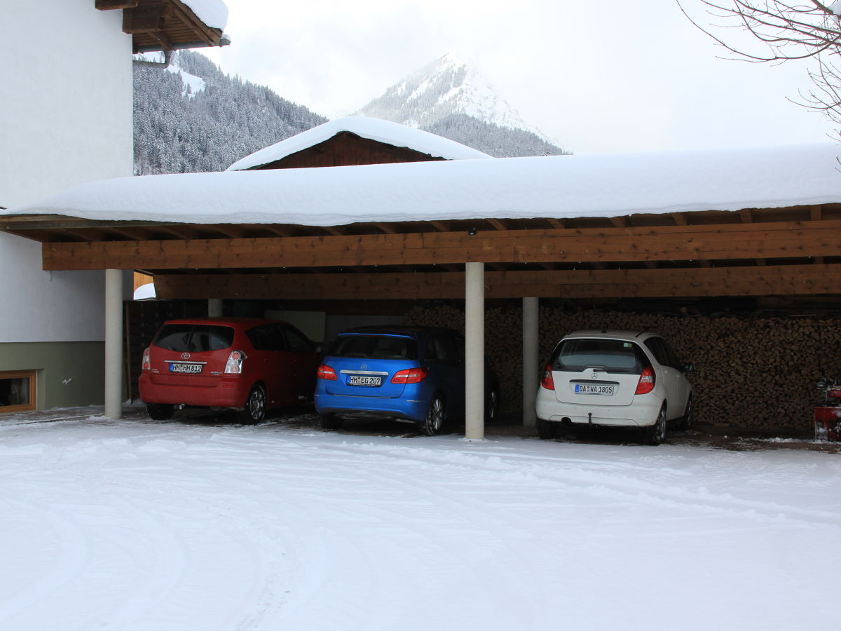 Carport für Gäste