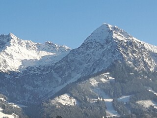 Ferienhaus Linder Blick vom Balkon