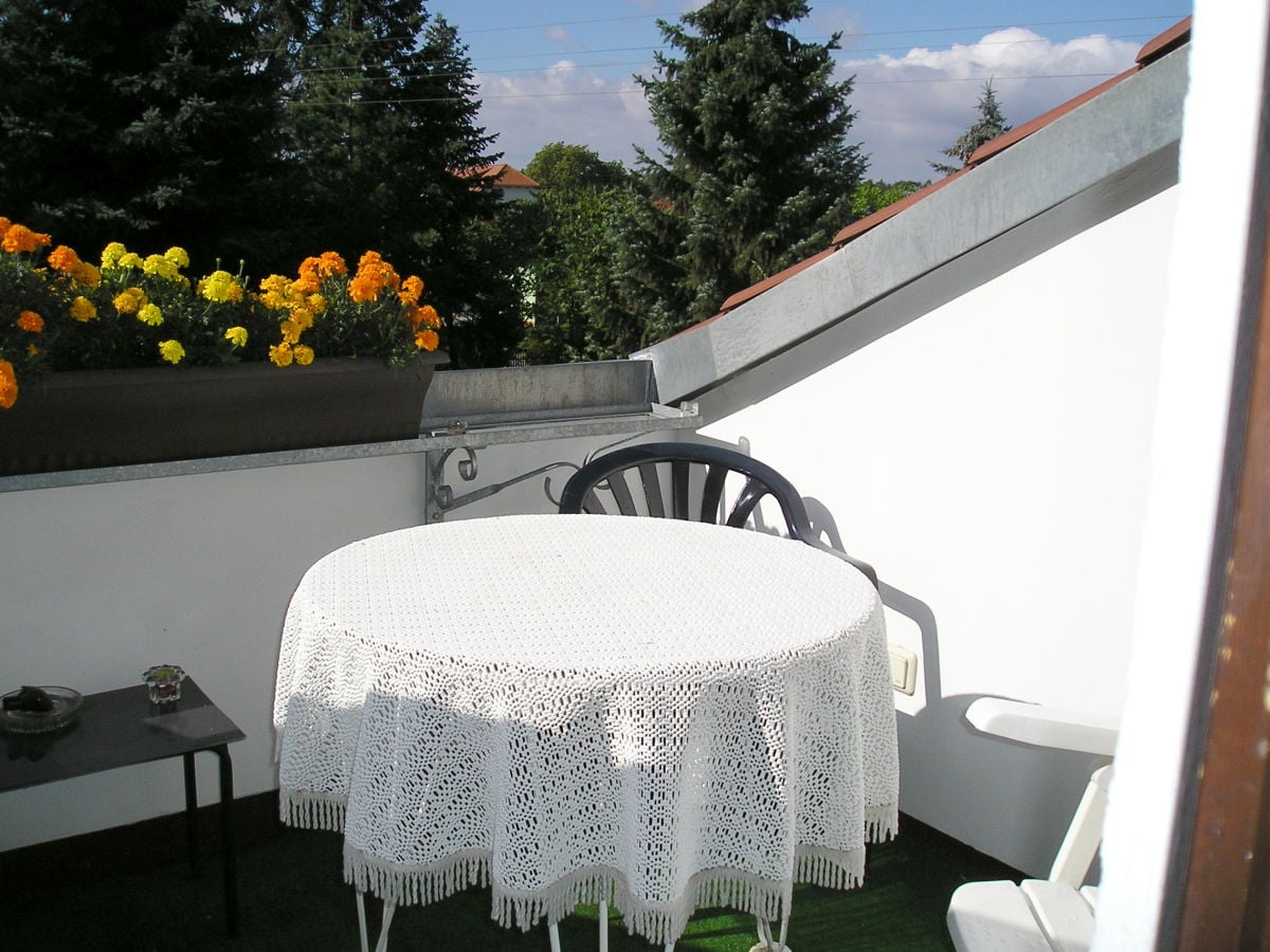 Balkon der Ferienwohnung