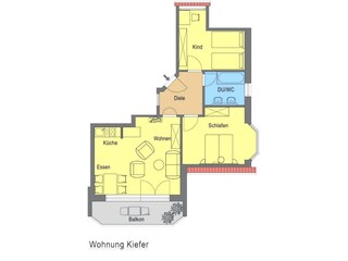 Appartamento per vacanze Balderschwang Pianta del piano 25