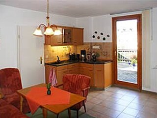 Vakantiehuis Prossen Woonkamer 4