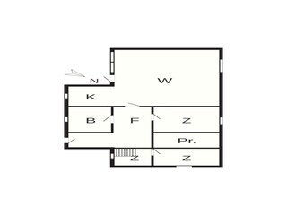 Ferienhaus Klitmøller Grundriss 2