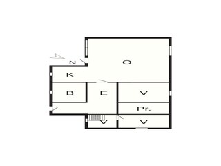 Casa per le vacanze Klitmøller Pianta del piano 36