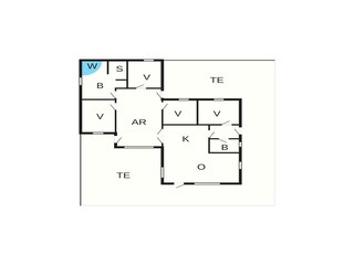 Maison de vacances Løkken Plan d'étage 41