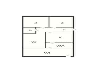 Vakantiehuis Vedum Grondplan 12