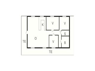 Holiday house Løkken Floor Plan 42
