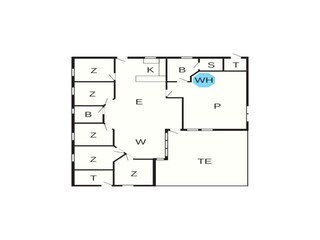 Casa per le vacanze Købingsmark Pianta del piano 8
