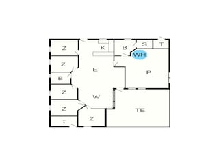 Holiday house Købingsmark Floor Plan 43