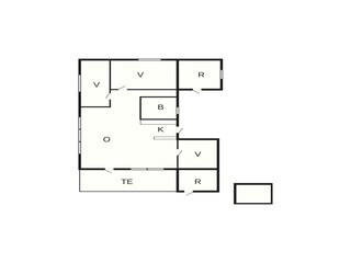 Maison de vacances Sommerodde Plan d'étage 22