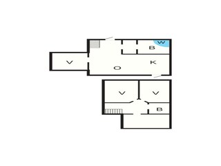 Vakantiehuis Skagen Grondplan 18