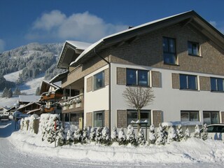 Haus Murmele im Winter
