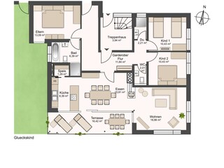 Appartement de vacances Bolsterlang Plan d'étage 25
