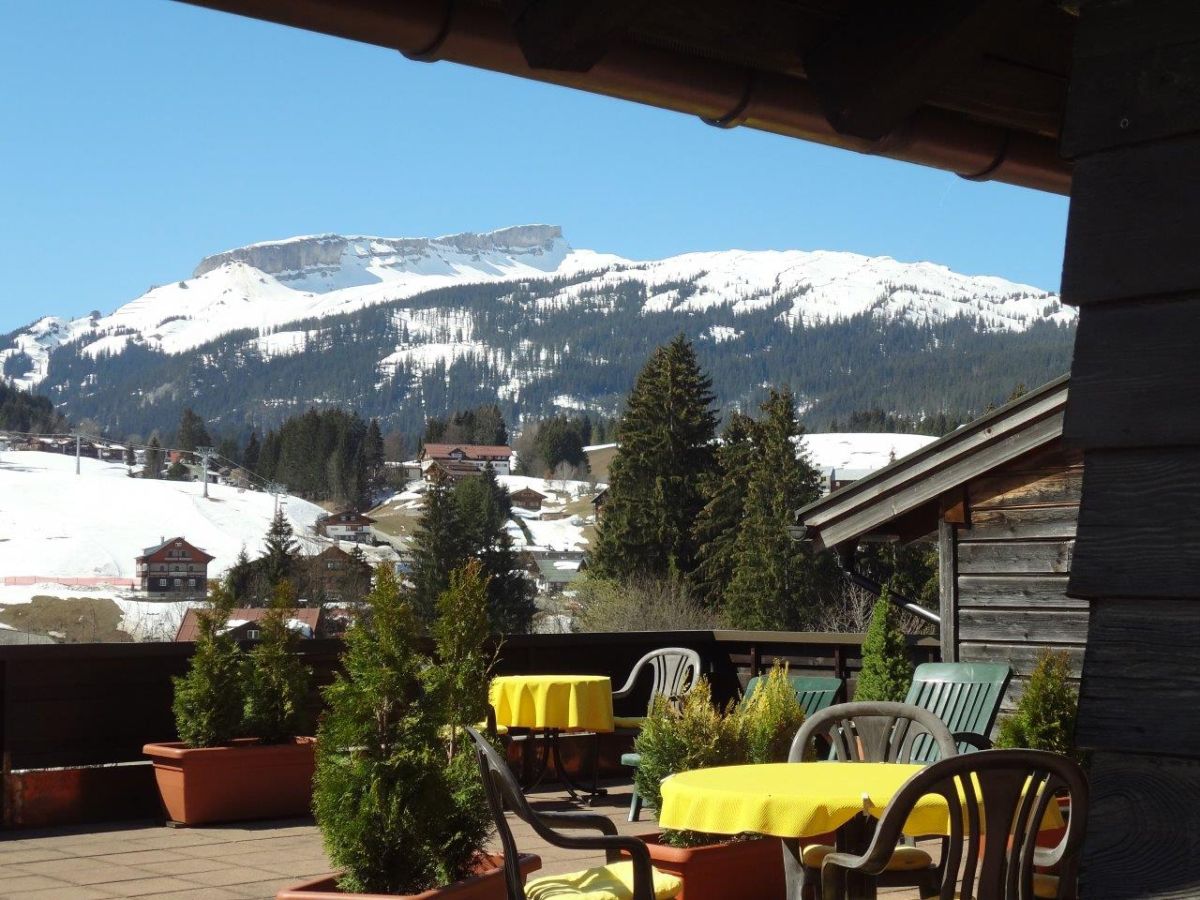 Dachterrasse mit Blick zum Ifen