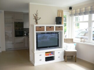 TV - Ecke mit neuem Plasma