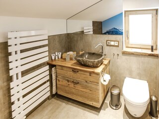 Fußbodenheizung und Walk-In Dusche
