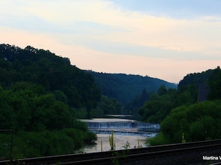 das Wehr in Fürfurt and der Lahn