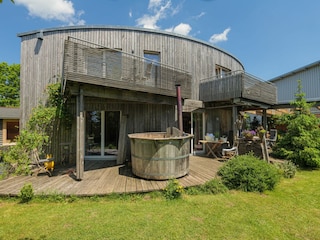 Terrasse mit Hot Tub