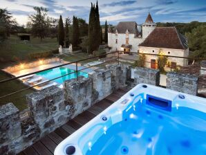 Kasteel Authentiek chateau bij Agen met sauna - Bourg de Visa - image1