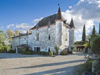 Castillo Bourg-de-Visa Grabación al aire libre 6