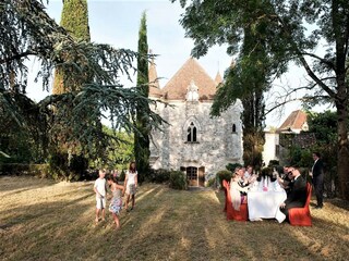 Castillo Bourg-de-Visa Grabación al aire libre 6