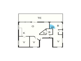 Appartement Wendtorf Plan d'étage 50