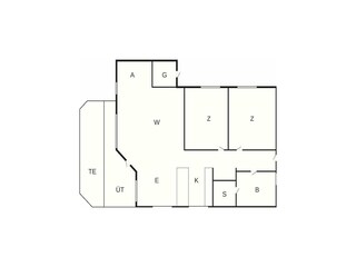 Vakantiehuis Großenbrode Grondplan 34