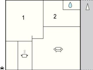 Vakantiehuis Waidring Grondplan 33