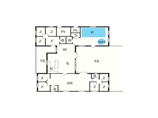 Casa de vacaciones Olpenitz Plano de planta 5