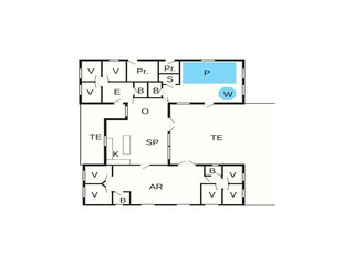 Casa de vacaciones Olpenitz Plano de planta 4