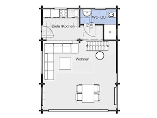 Vakantiehuis Sternberg Grondplan 21