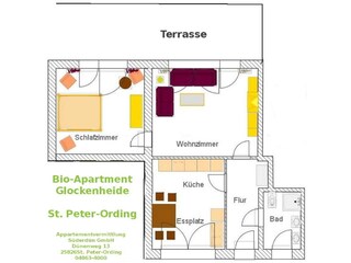 Bio-Apartment Glockenheide Grundriss