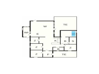 Ferienhaus Saltum Grundriss 43