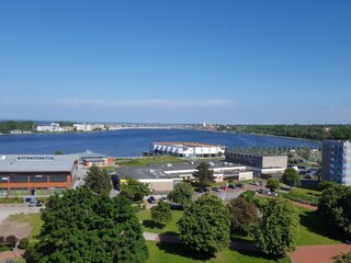 Blick aus der Wohnung