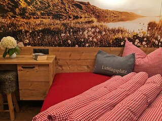 Zweites separates Schlafzimmer im Appartement Stubai