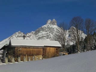 Ausblick hinter dem Haus