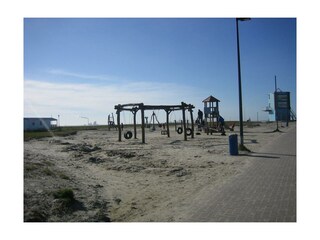 Spielplatz am Strand
