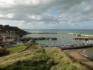 Port-en-bessin zu Fuß oder mit dem Fahrrad erreichbar
