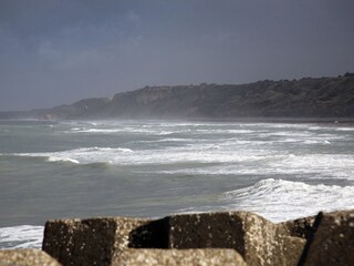 Am Hafen von Port-en-bessin