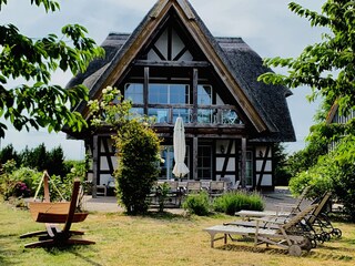 Ansicht aus dem Gartenbereich