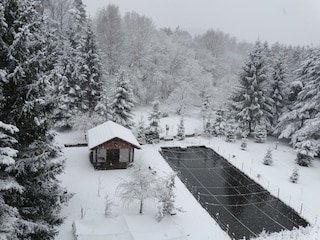 Ausblick im Winter