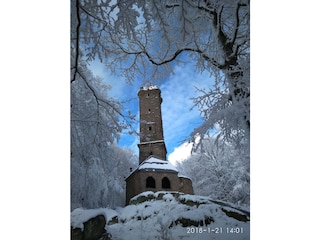 Winter am Luitpoldsturm, Gemarkung Merzalben