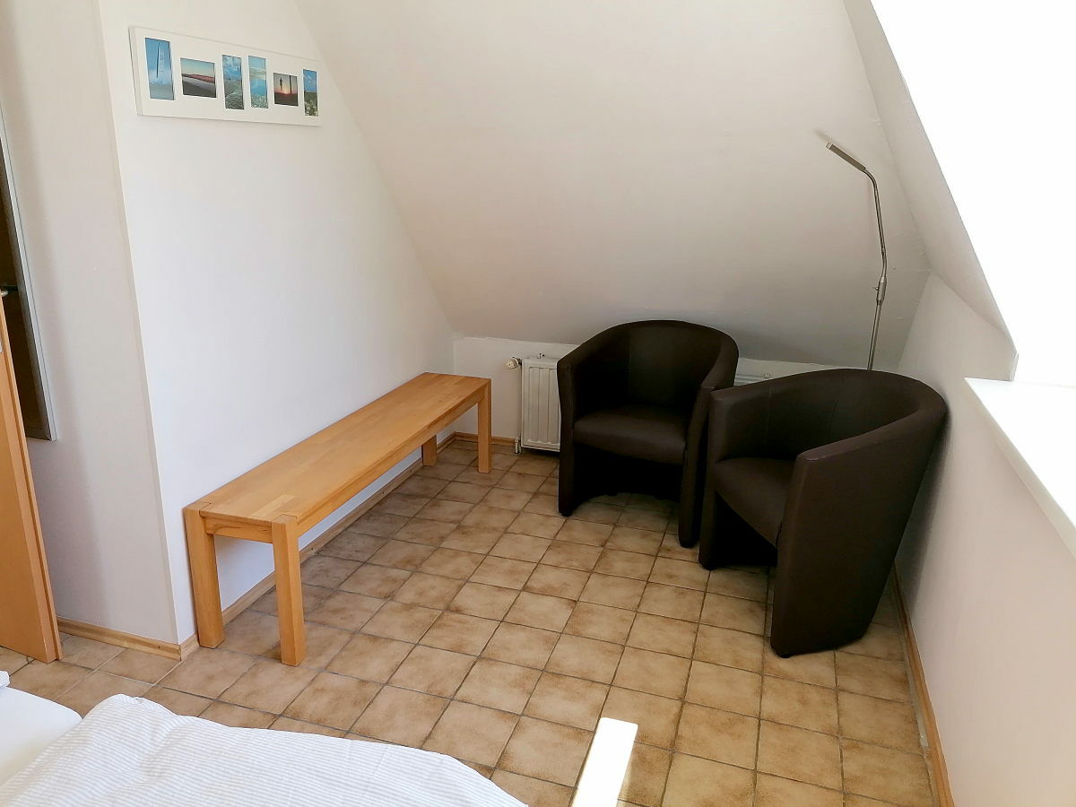 Sitzecke im großen Schlafzimmer