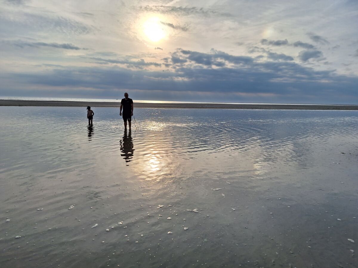 Der Strand im Ortsteil Böhl