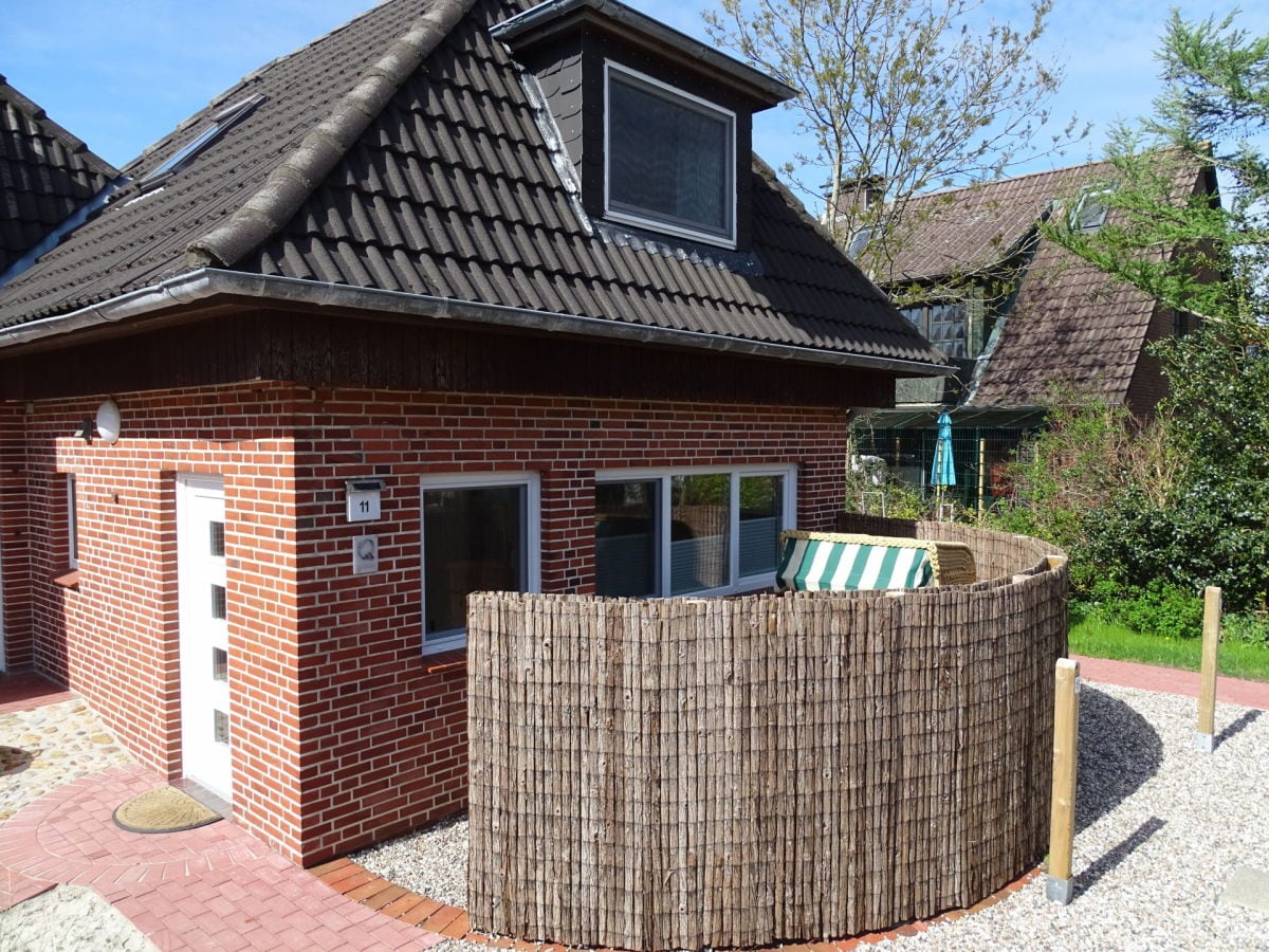 Ferienhaus Strandläufer mit Terrasse