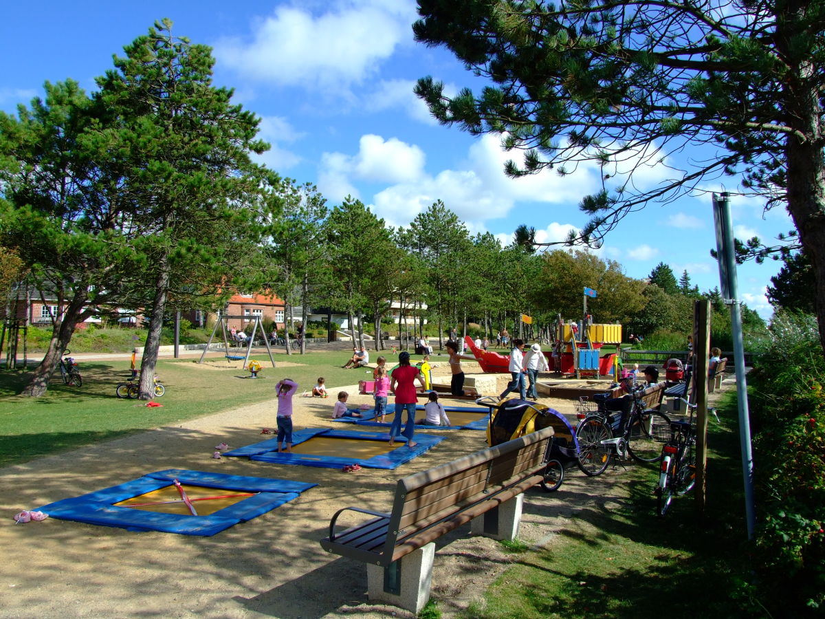 Auf der Strandpromenade