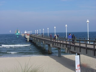 Seebrücke in Zinnowitz mit Tauchgondel