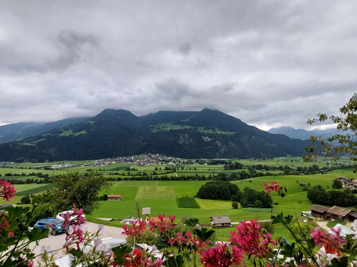 Ausblick vom Balkon