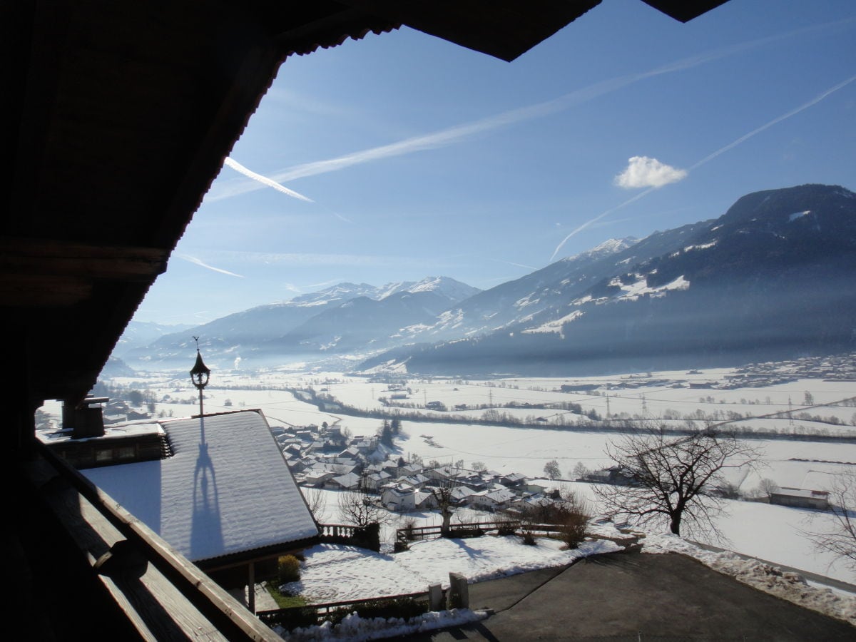 Der Ausblick ins Zillertal