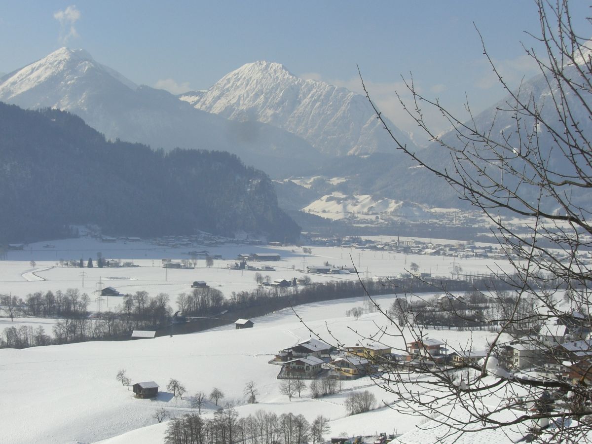 Der Blick ins Karwendel, Richtung Achensee