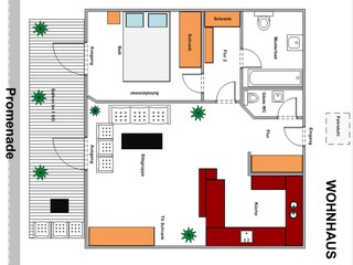 Holiday apartment Hohwacht Floor Plan 6